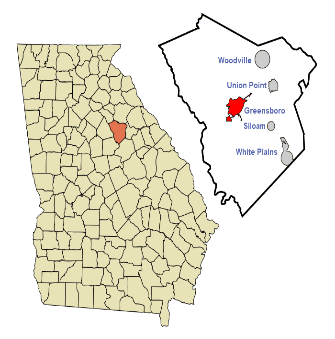 Greene County Map