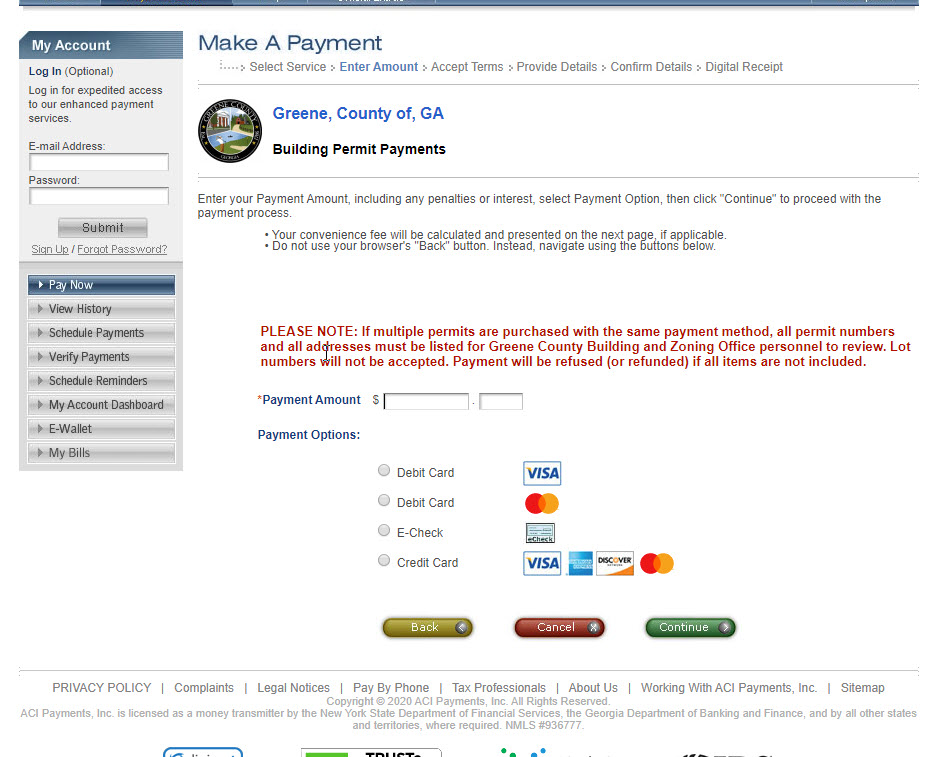 Paying for Permits 3